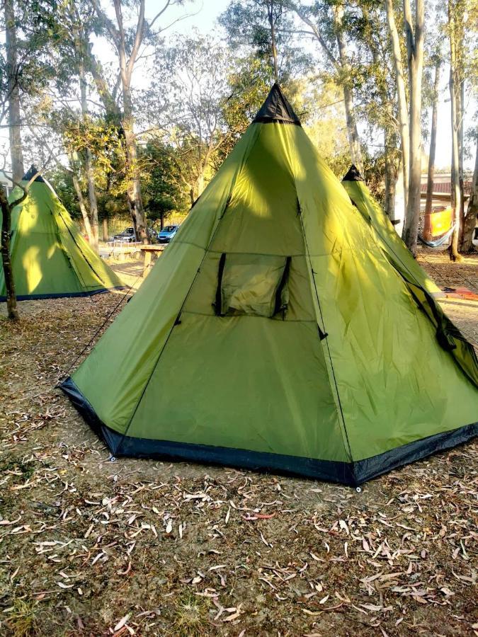 Camping Drepanos อีกูเมนิทซา ภายนอก รูปภาพ